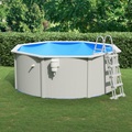 vidaXL Pool mit Sicherheitsleiter 360x120 cm