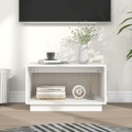vidaXL TV-Schrank Weiß 60x35x35 cm Massivholz Kiefer