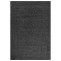 vidaXL Teppich Shaggy Hochflor Anthrazit 160x230 cm