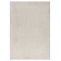 vidaXL Teppich Shaggy Hochflor Creme 140x200 cm