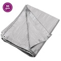 vidaXL, vidaXL Abdeckplane 90 g/m² 3x6 m Grau HDPE