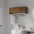 vidaXL, vidaXL Kleiderschrank Räuchereiche 100x32,5x35 cm Holzwerkstoff