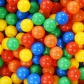 vidaXL Spielbälle für Baby-Bällebad 250 Stk. Mehrfarbig