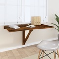 vidaXL, vidaXL Wand-Klapptisch Räuchereiche 100x60x56 cm Holzwerkstoff