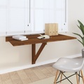 vidaXL, vidaXL Wand-Klapptisch Braun Eichen-Optik 100x60x56 cm Holzwerkstoff