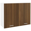 vidaXL Hängeschrank Braun Eichen-Optik 80x31x60 cm Holzwerkstoff