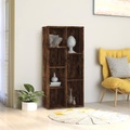 vidaXL, vidaXL Bücherregal Räuchereiche 50x25x106 cm