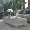 vidaXL Couchtisch Grau Sonoma 115x60x31 cm Holzwerkstoff