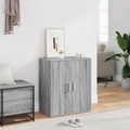 vidaXL Schuhschrank Grau Sonoma 60x35x70 cm Holzwerkstoff