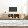 vidaXL TV-Schränke 2 Stk. Sonoma-Eiche 80x35x36,5 cm Holzwerkstoff