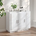 vidaXL Sideboard Weiß 92x35x75 cm Holzwerkstoff