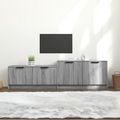 vidaXL TV-Schrank Grau Sonoma 158,5x36x45 cm Holzwerkstoff