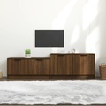 vidaXL TV-Schrank Braun Eichen-Optik 158,5x36x45 cm Holzwerkstoff