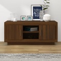 vidaXL TV-Schrank Eiche Braun 102x35x45 cm Holzwerkstoff