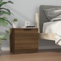 vidaXL Nachttisch Braun Eiche 40x39x40 cm