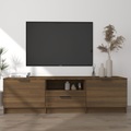 vidaXL TV-Schrank Braun Eichen-Optik 140x35x40 cm Holzwerkstoff