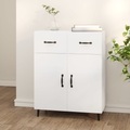 vidaXL Sideboard Weiß 69,5x34x90 cm Holzwerkstoff