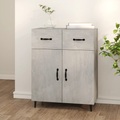 vidaXL Sideboard Betongrau 69,5x34x90 cm Holzwerkstoff