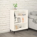 vidaXL Sideboard Hochglanz-Weiß 69,5x32,5x90 cm Holzwerkstoff