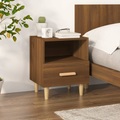 vidaXL Nachttisch Braun Eichen-Optik 40x35x47 cm
