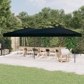 vidaXL, vidaXL Partyzelt Faltbar Schwarz 3x6 m