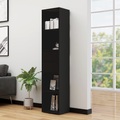 vidaXL Bücherregal Schwarz 36 x 30 x 171 cm Spanplatte