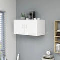 vidaXL Wandschrank Weiß 80 x 39 x 40 cm Spanplatte