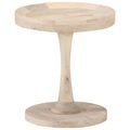 vidaXL Beistelltisch Ø40x45 cm Mango Massivholz