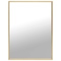 vidaXL Spiegel Golden 80x60 cm