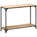 vidaXL Konsolentisch 110x30x75 cm Massivholz Mango