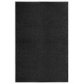 vidaXL Fußmatte Waschbar Schwarz 120x180 cm