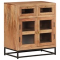 vidaXL Sideboard 60x35x70 cm Akazie Massivholz