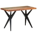 vidaXL, vidaXL Esstisch 120x60x76 cm Altholz Massiv