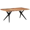 vidaXL Esstisch 180x90x76 cm Massivholz Akazie