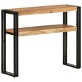 vidaXL Konsolentisch 90x30x75 cm Massivholz Akazie