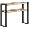 vidaXL Konsolentisch 90x30x75 cm Altholz Massiv