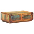 vidaXL, vidaXL Couchtisch 90x60x29 cm Altholz Massiv