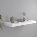 vidaXL Schwebendes Wandregal Weiß 60x23,5x3,8 cm MDF