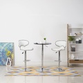 vidaXL, vidaXL Barhocker 2 Stk. Weiß Kunstleder