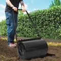 vidaXL, vidaXL Rasenwalze Schwarz 63 cm 50 L