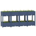 vidaXL Hochbeet 160x40x71 cm Polypropylen