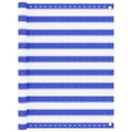 vidaXL Balkon-Sichtschutz Blau und Weiß 120x300 cm HDPE