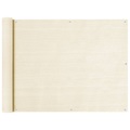 vidaXL Balkon Sichtschutz Creme 90x300 cm HDPE