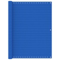 vidaXL Balkon-Sichtschutz Blau 120x300 cm HDPE