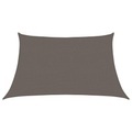vidaXL Sonnensegel 160 g/m² Anthrazit 3/4x2 m HDPE