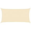 vidaXL Sonnensegel 160 g/m² Creme 3x6 m HDPE