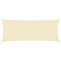 vidaXL Sonnensegel 160 g/m² Creme 2x4,5 m HDPE