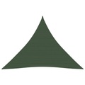 vidaXL Sonnensegel 160 g/m² Dunkelgrün 5x5x5 m HDPE