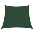 vidaXL Sonnensegel 160 g/m² Dunkelgrün 3/4x3 m HDPE