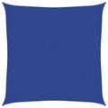 vidaXL Sonnensegel 160 g/m² Blau 2x2 m HDPE